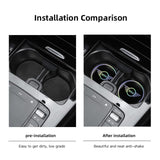 2Pcs Car Cup Mat for MINI Cooper