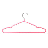 10pcs Durable No-Slip Metal Clothes Hangers