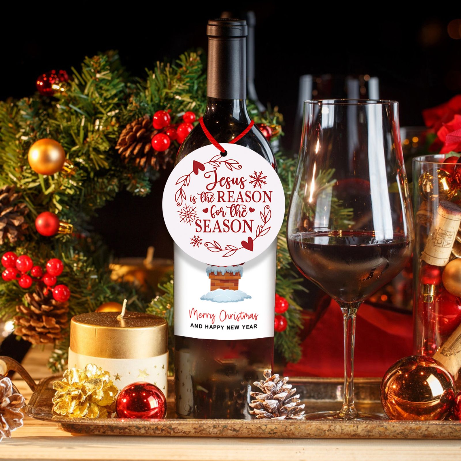 Jesus Is The Reason For The Season Christmas Ornament