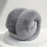 Solid Soft Plush Ear Warmers for Winter