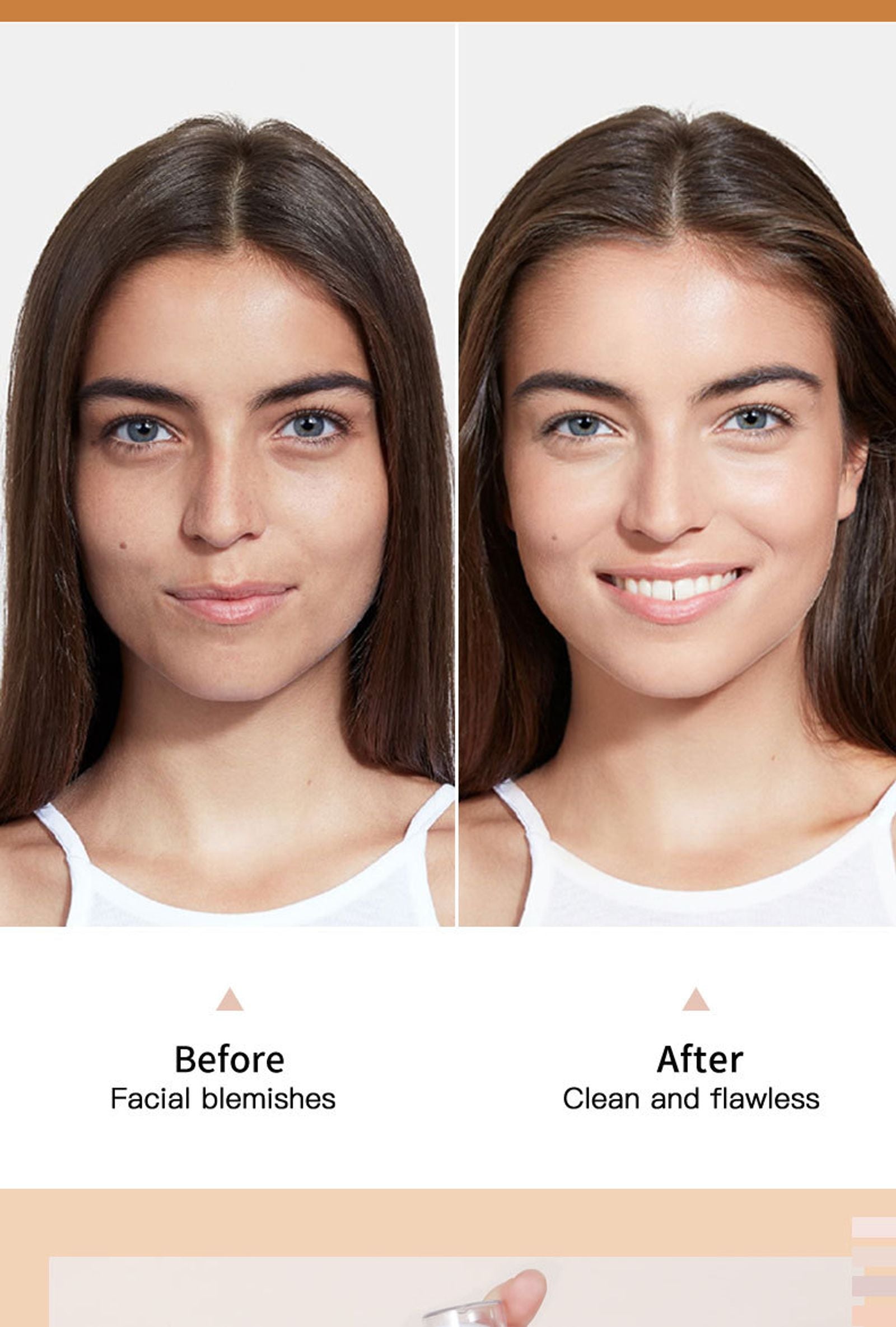 Waterproof Liquid Foundation Concealer - Professional Makeup