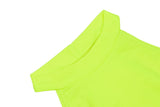 Sexy High Street Neon Bodysuit for Summer Parties