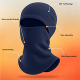 Winter Kids' Windproof Fleece Full Face Hat