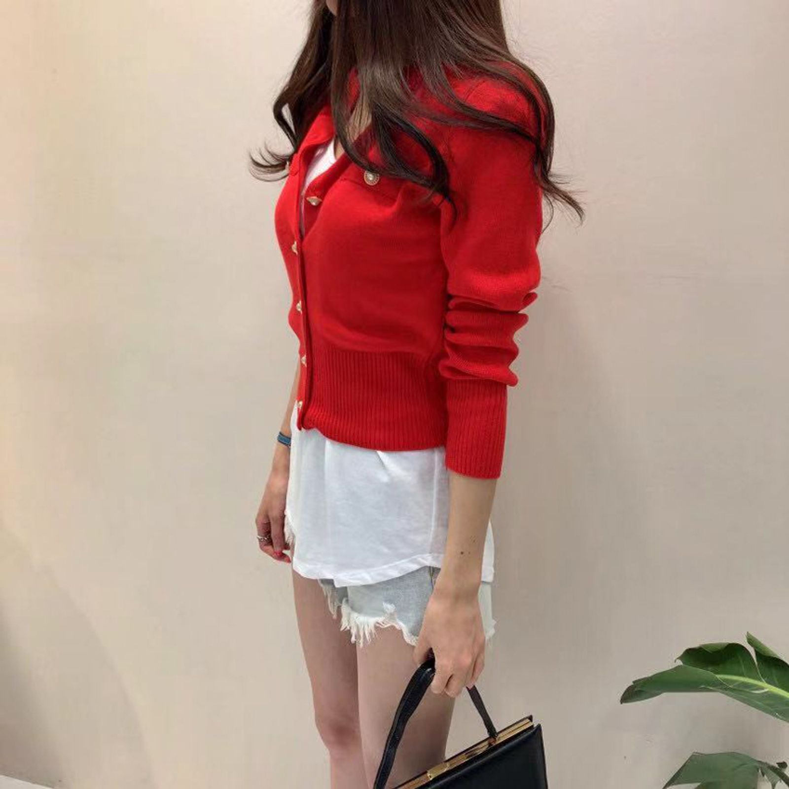 2025 Autumn Long Sleeve Knitted Cardigan for Women