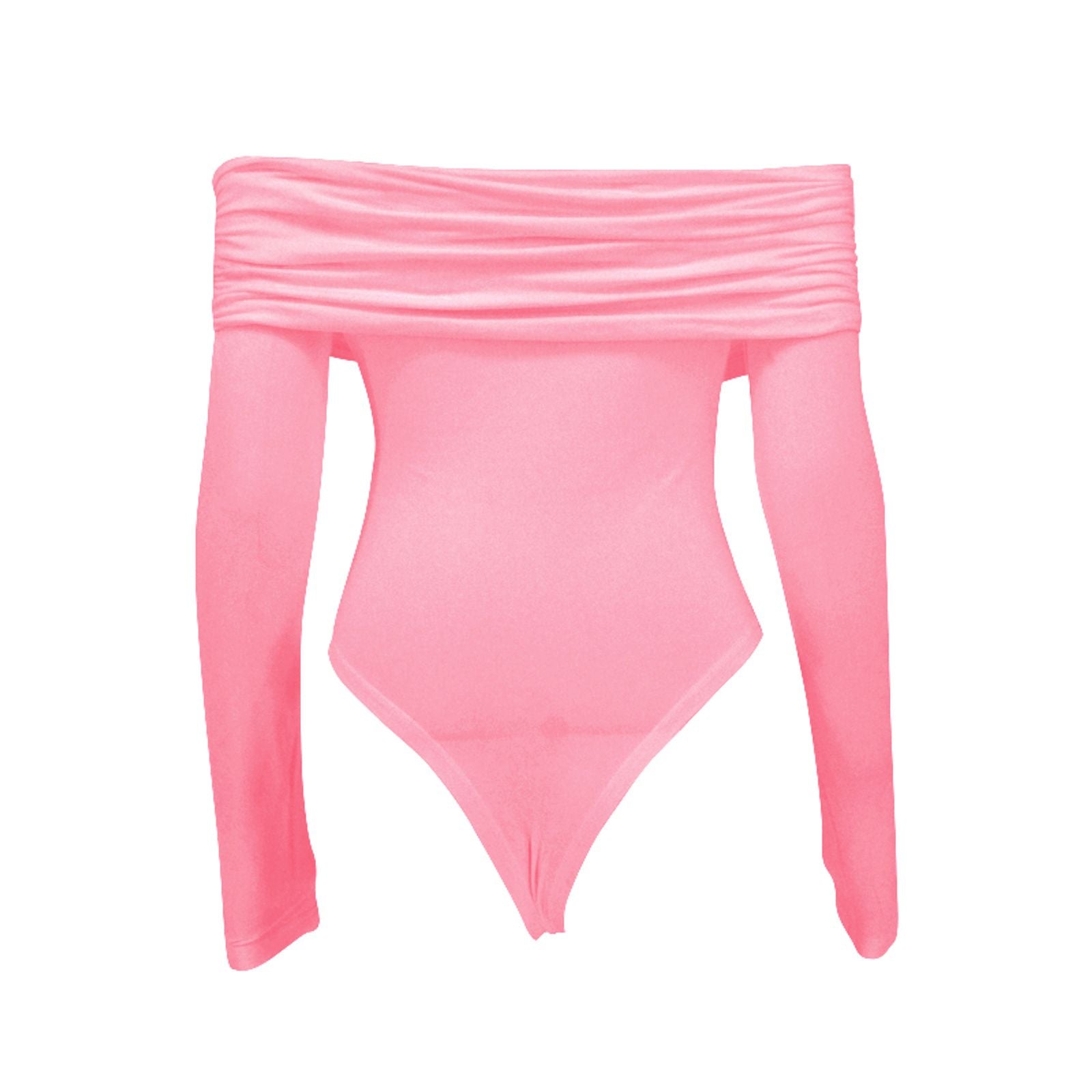 Women's Long Sleeve Crossed Bodysuit