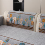 Boho Full Moon Tree Jacquard Chenille Sofa Cover