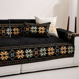 Bohemian Jacquard Chenille Sofa Cover for All Seasons