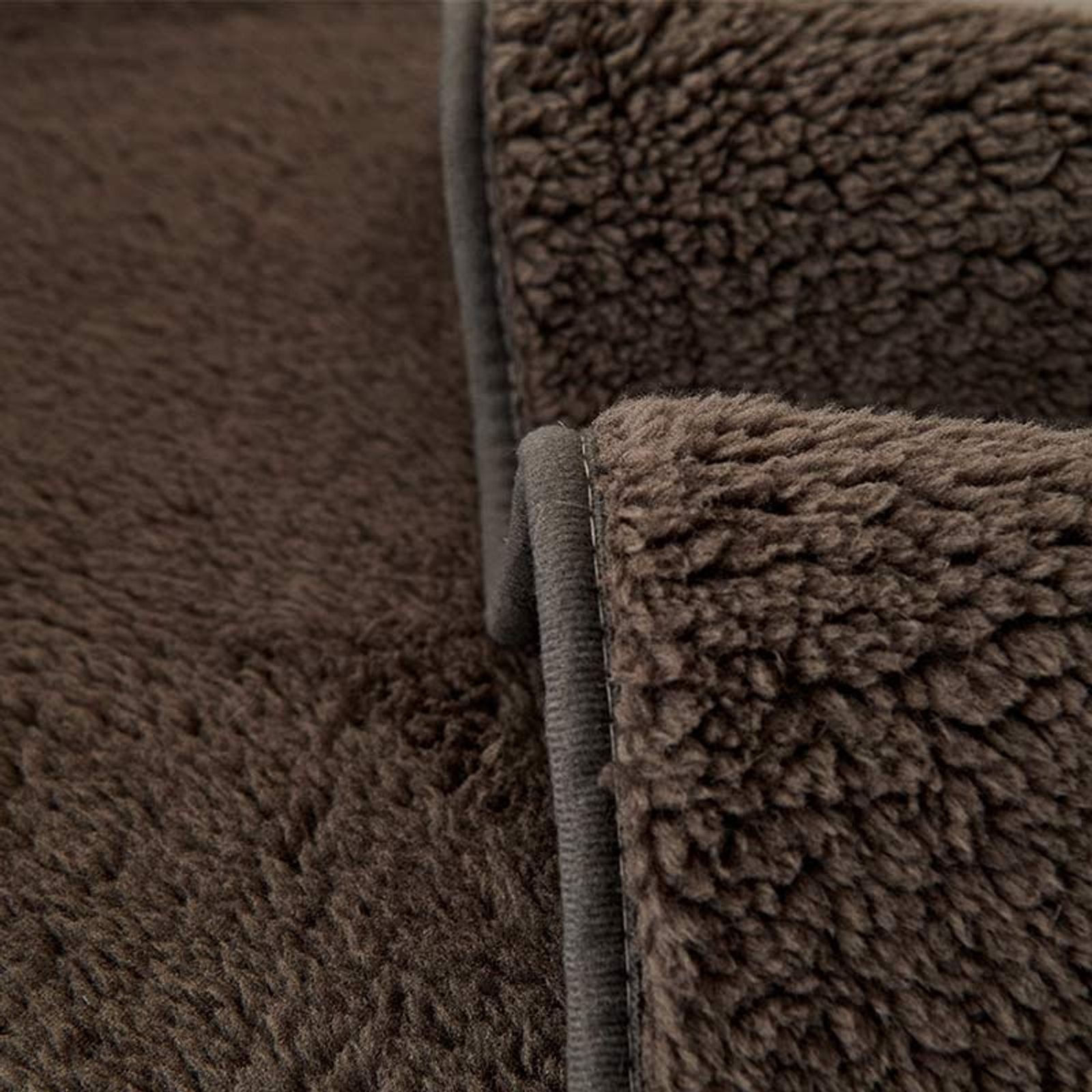 Nordic Lamb Wool Sofa Cover - Plush Warm Cushion Protector