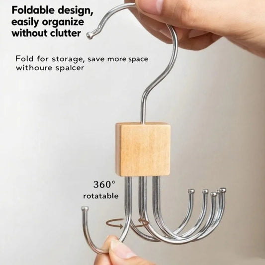 360 Rotating Storage Hanger Hook for Closet Organization
