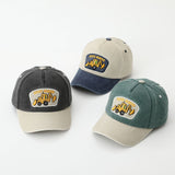 Excavator Embroidered Baseball Cap for Boys