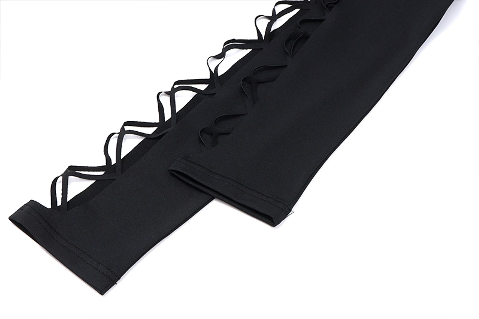 Xeemilo Dot Hollow Out Long Sleeve Bodysuit