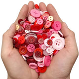 50g Pack Mix Size Color Resin Sewing Buttons