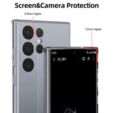 Soft Clear Silicone Phone Case for Samsung Galaxy A Series