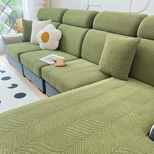 Splash-Proof Jacquard Sofa Cover - High Elasticity & Anti-Dirt