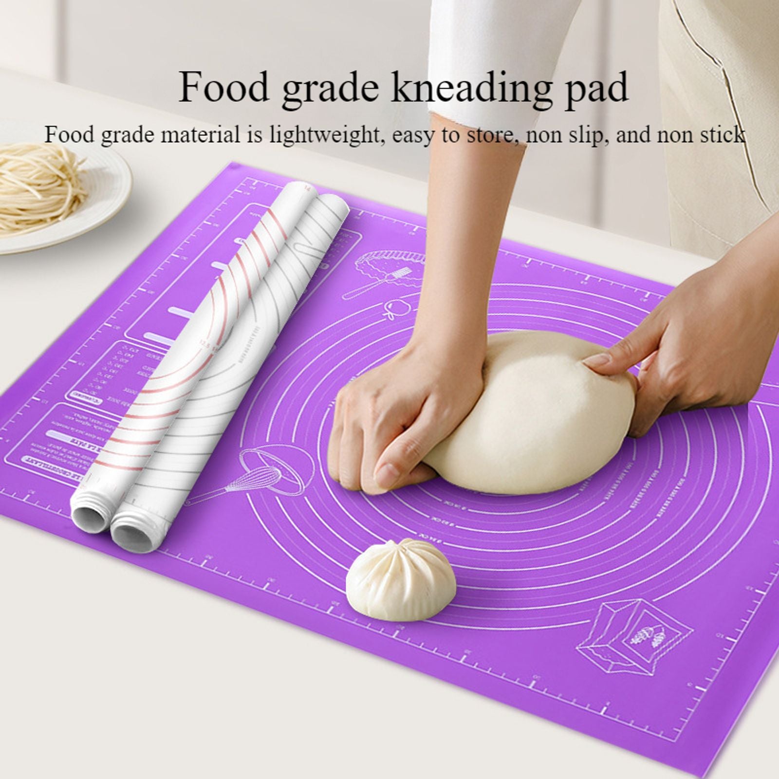 Non-Stick Baking Mat for Pizza & Cakes - Easy Clean