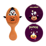 Portable Travel Mirror and Comb Set with Halloween Design