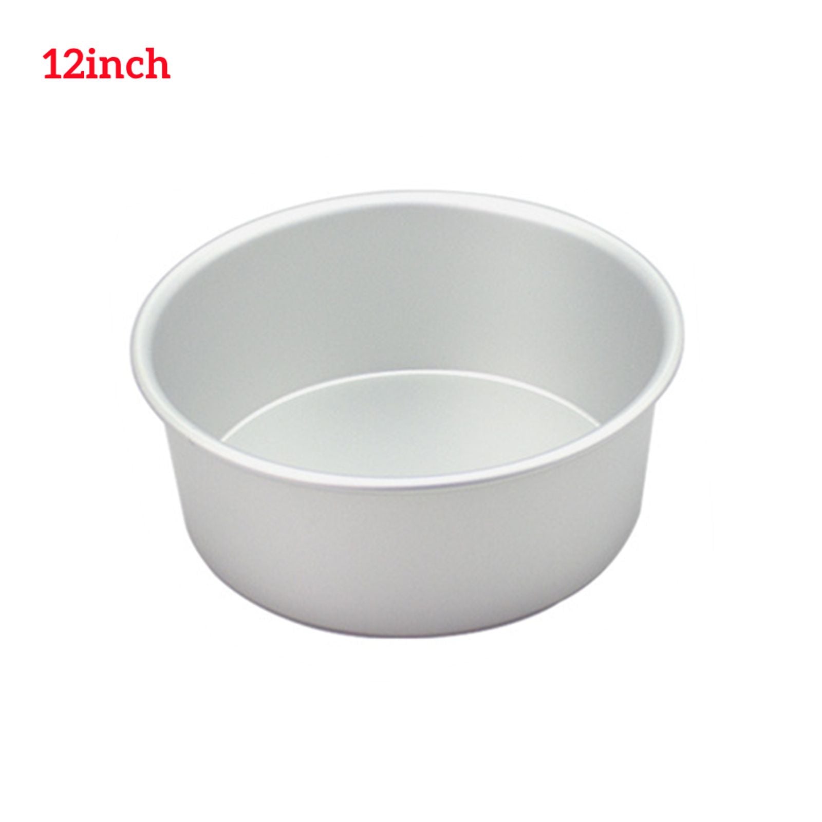 Nonstick Round Cake Pan Set - 4 to 12 Inch Aluminum Moulds