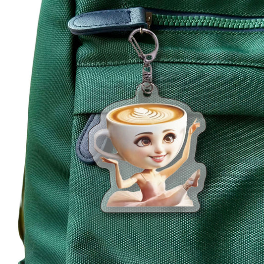 Creative Animals Acrylic Keychain Pendant for Backpack