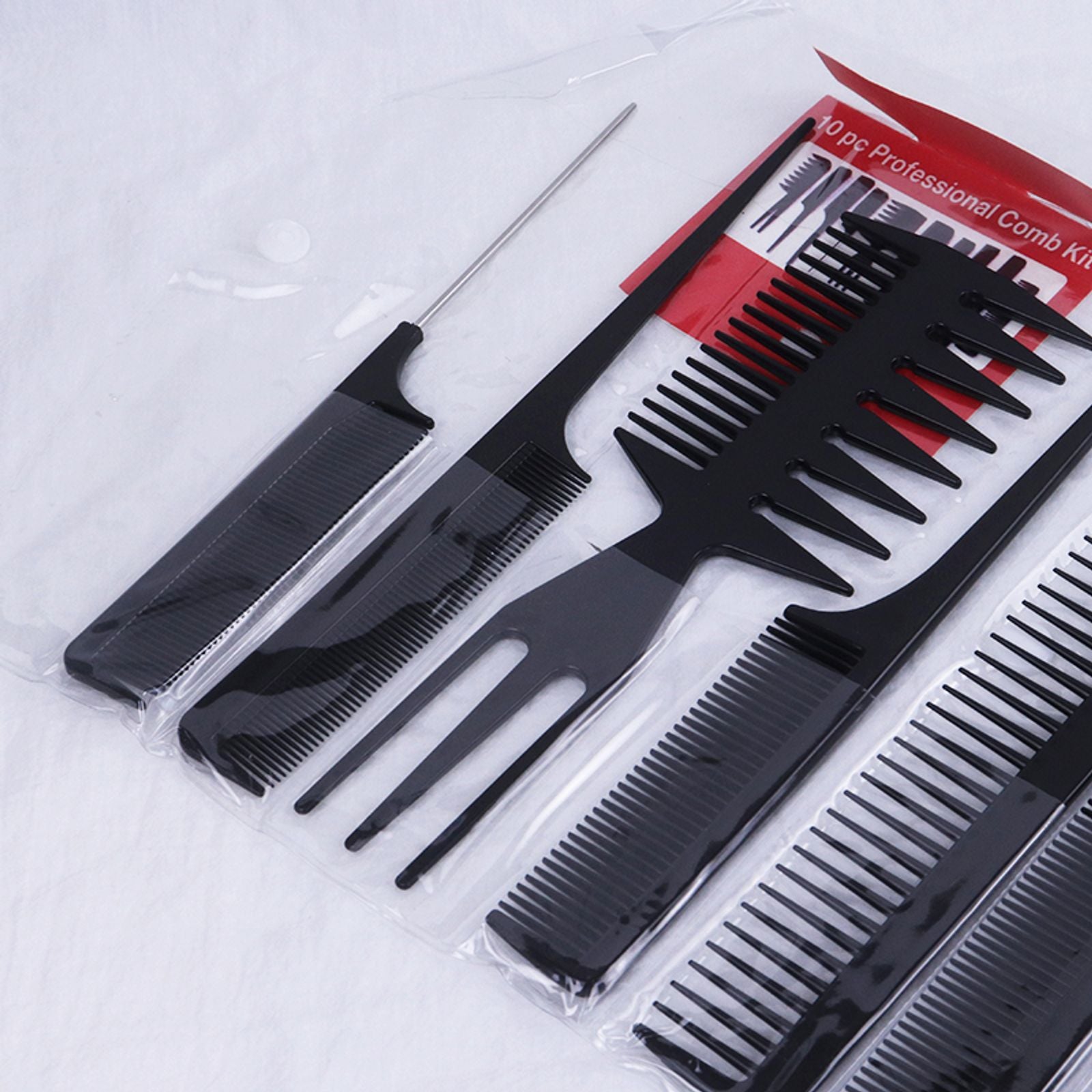 10-Piece Multifunctional Hair Combs Set