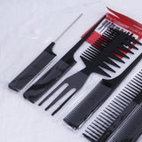 10-Piece Multifunctional Hair Combs Set