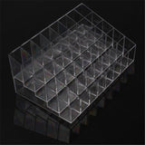 Clear Lipstick Stand Case Makeup Organizer
