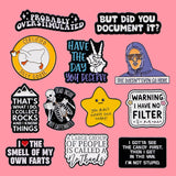 Funny Feminism Quotes Enamel Pin - Silly Goose Brooch
