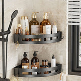 Plastic Bathroom Storage Rack - Adhesive Shower Caddy