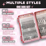 Large Capacity Individual Cluster False Eyelashes