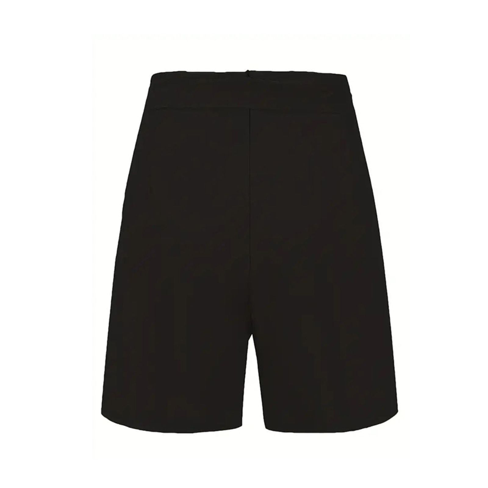 Y2K Solid Button Front High Waist Beach Shorts