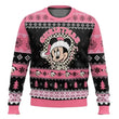 Women's Oversized Minnie Mouse Christmas Pullover Sweatshirt