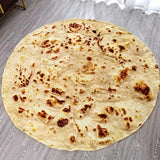 Pizza Pattern Flannel Throw Blanket - Cozy & Soft