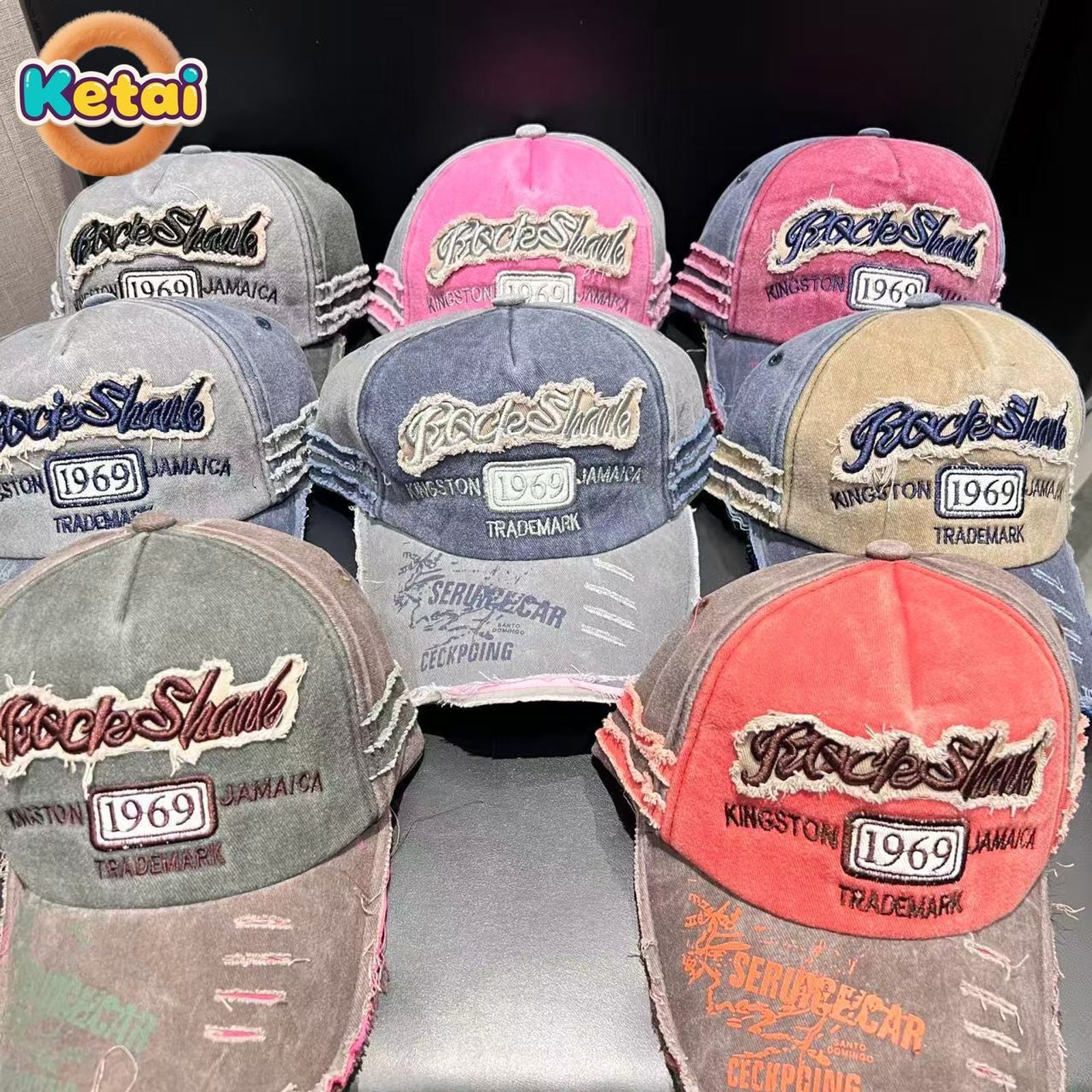 1969 Vintage Embroidered Duckbill Cap