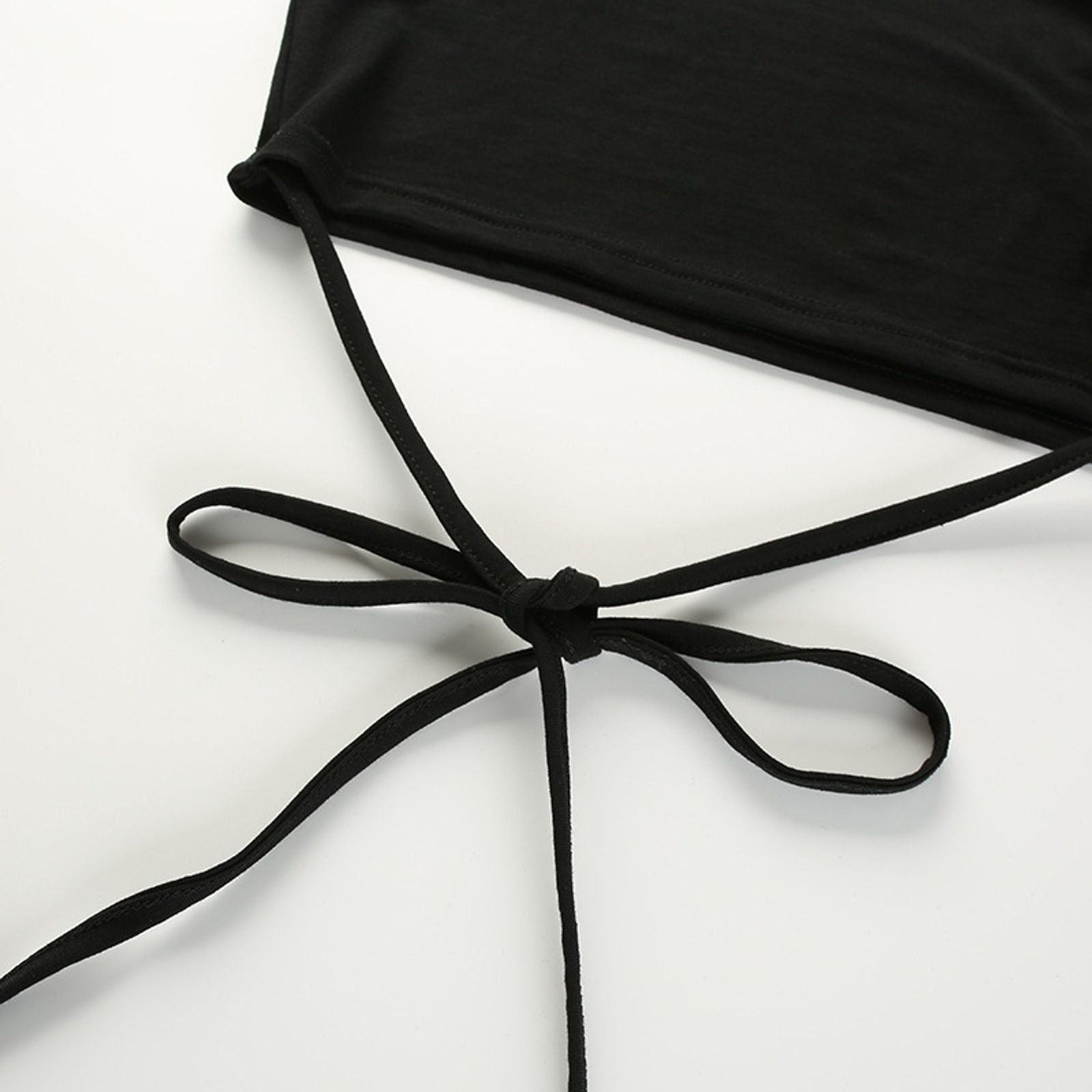 Women’s Black Short Sleeve Crop Top