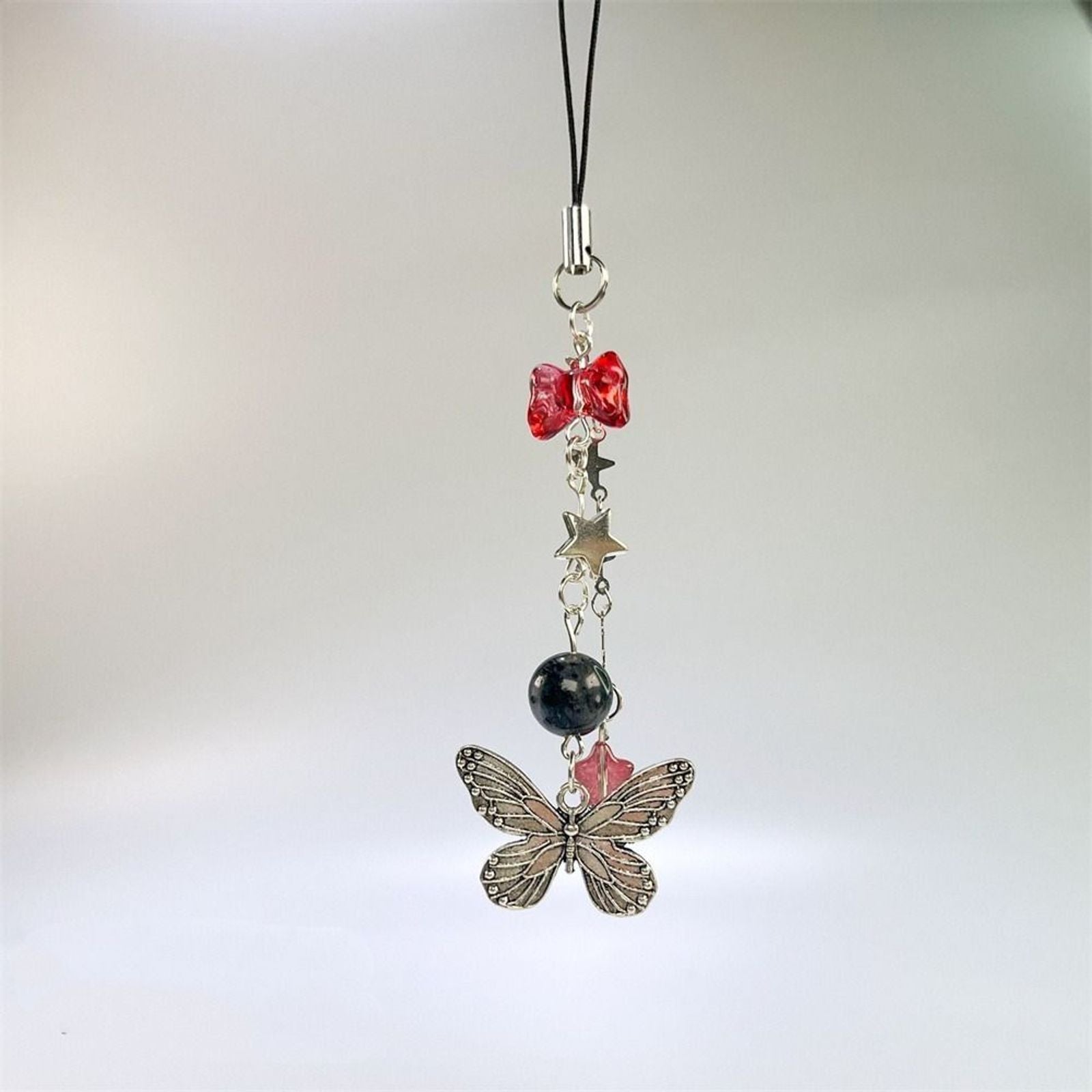 Y2K Butterfly Charms Phone Pendant Lanyard