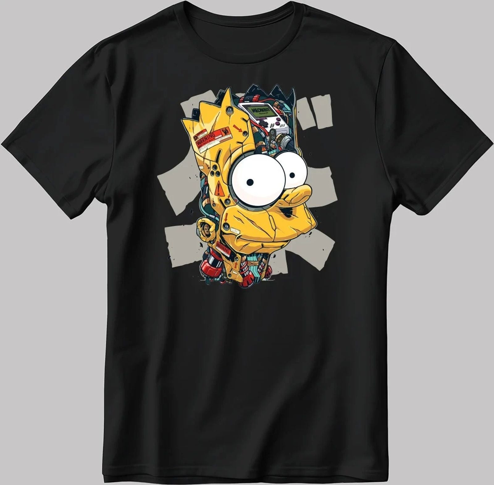 The Simpsons Oversized Cotton T-shirt for Men and Women