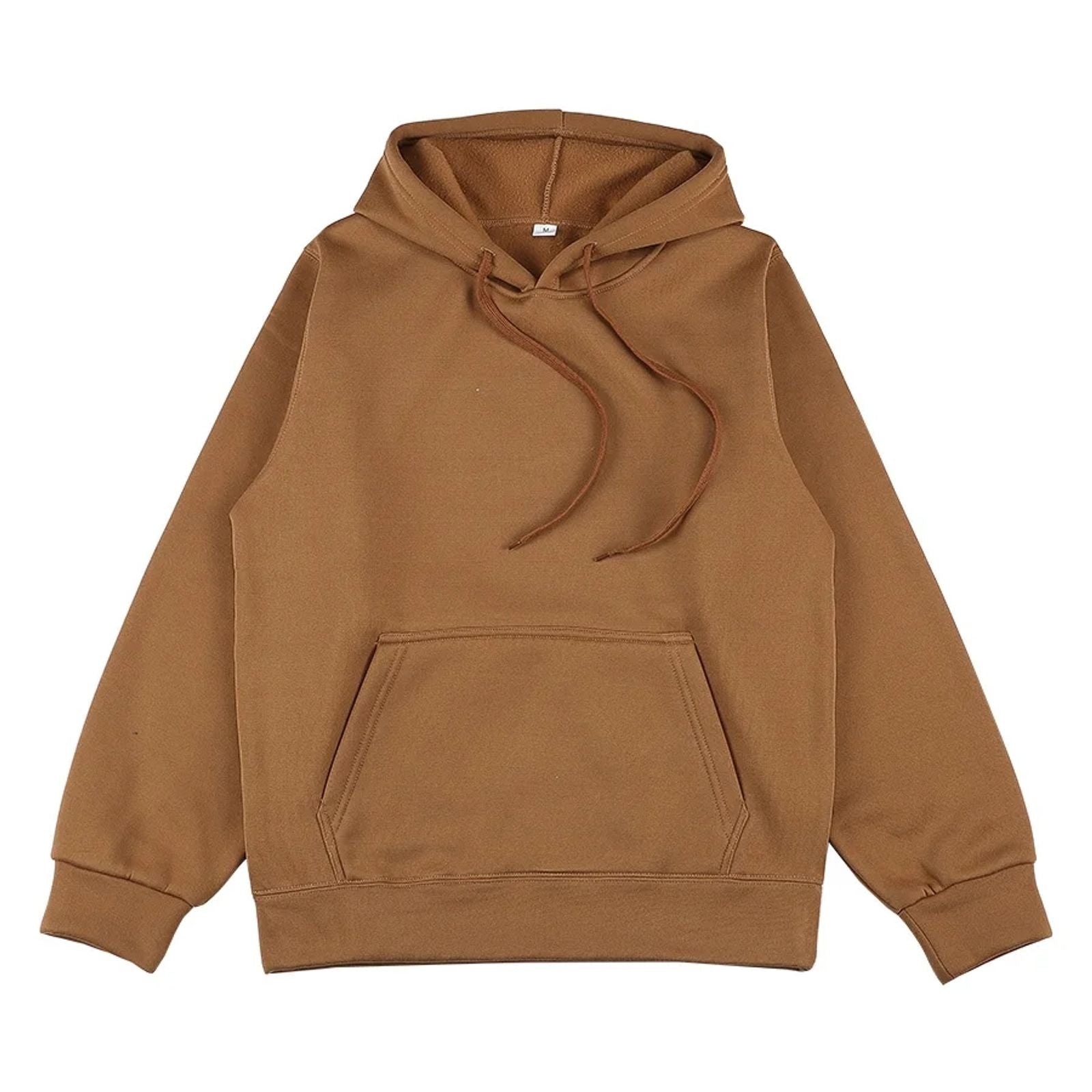 Men's and Women's Hooded Solid Color Sweatshirt