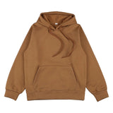 Men's and Women's Hooded Solid Color Sweatshirt