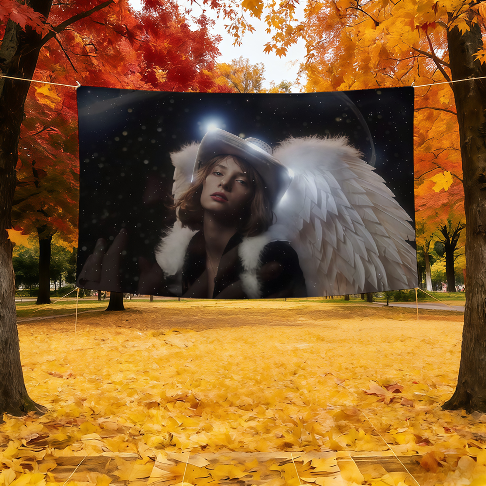 Maya Hawke Flag Banner for Outdoor Garden Decoration