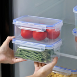 Sealed Rectangular Refrigerator Storage Box with Lid