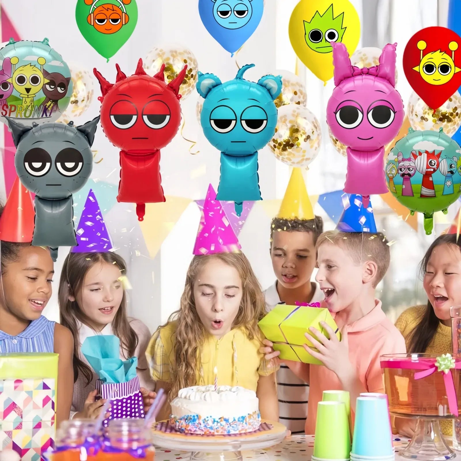 Incredibox Balloon Set for Birthday Party Decorations