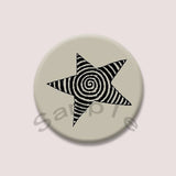 Y2K Aesthetic Soft Button Pins - I Love Domo Cat Brooch