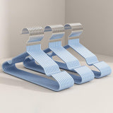 10pcs Durable No-Slip Metal Clothes Hangers