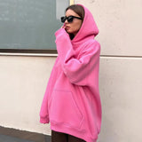 Oversized Unisex Hoodie - Loose Fit Winter Sportswear