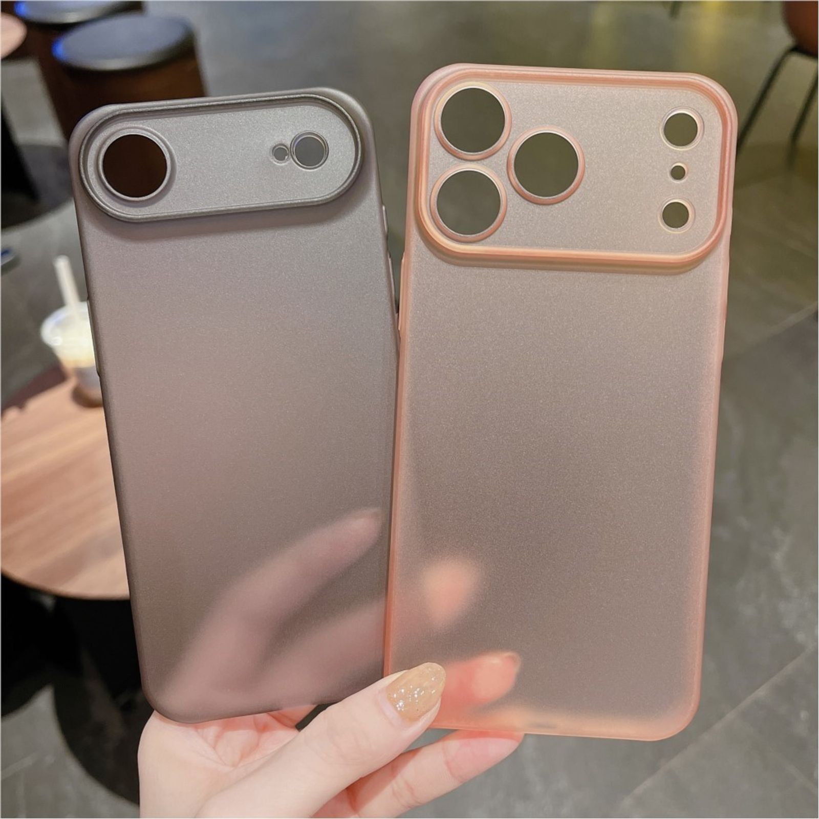 Luxury Slim Ultra Thin Matte Clear Case for iPhone 17 Pro Max