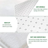 Brown Leopard Print Non-Slip Area Rug