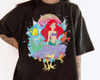 Disney Ariel Little Mermaid Cotton T-shirt for Women