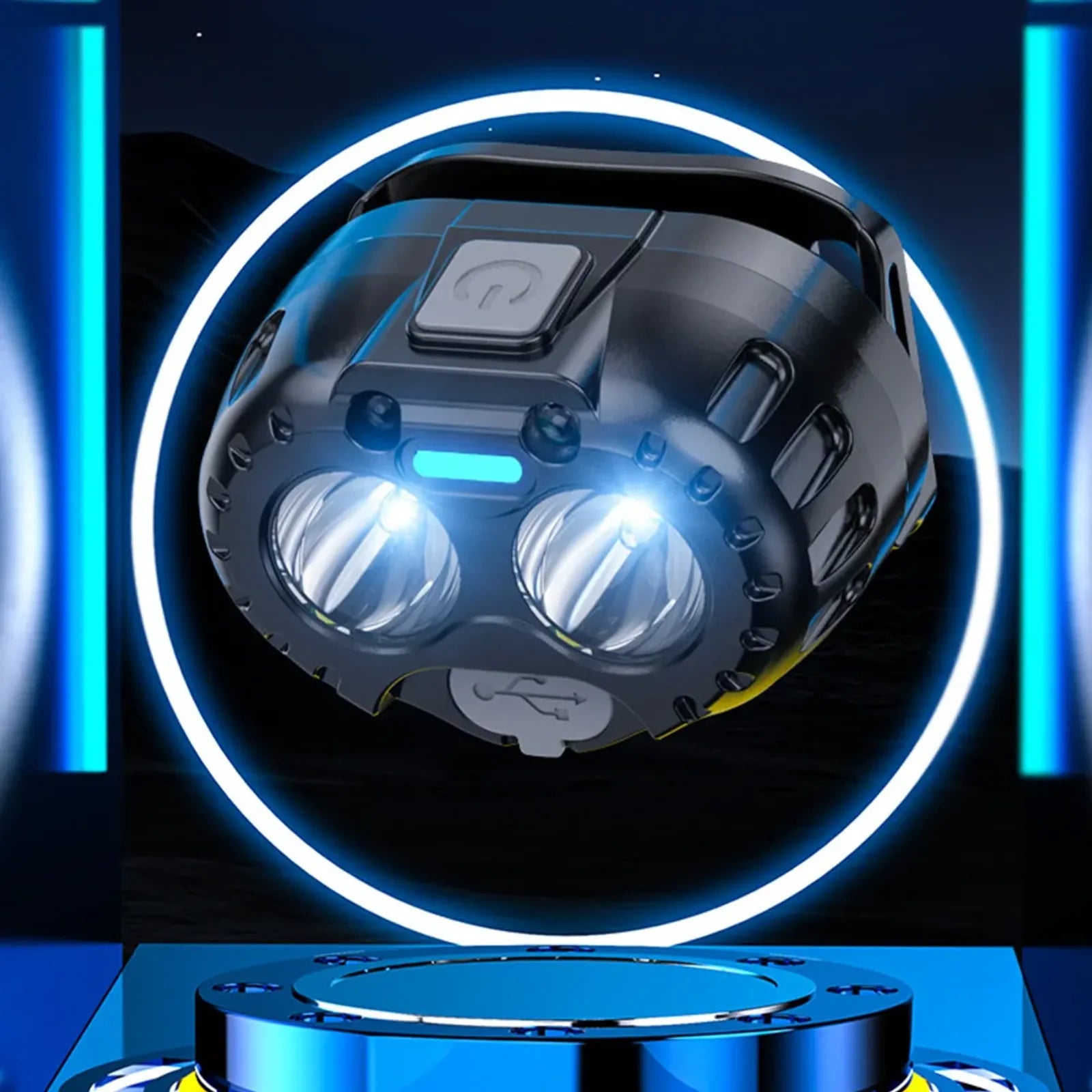 Powerful Waterproof LED Headlamp for Outdoor Activities