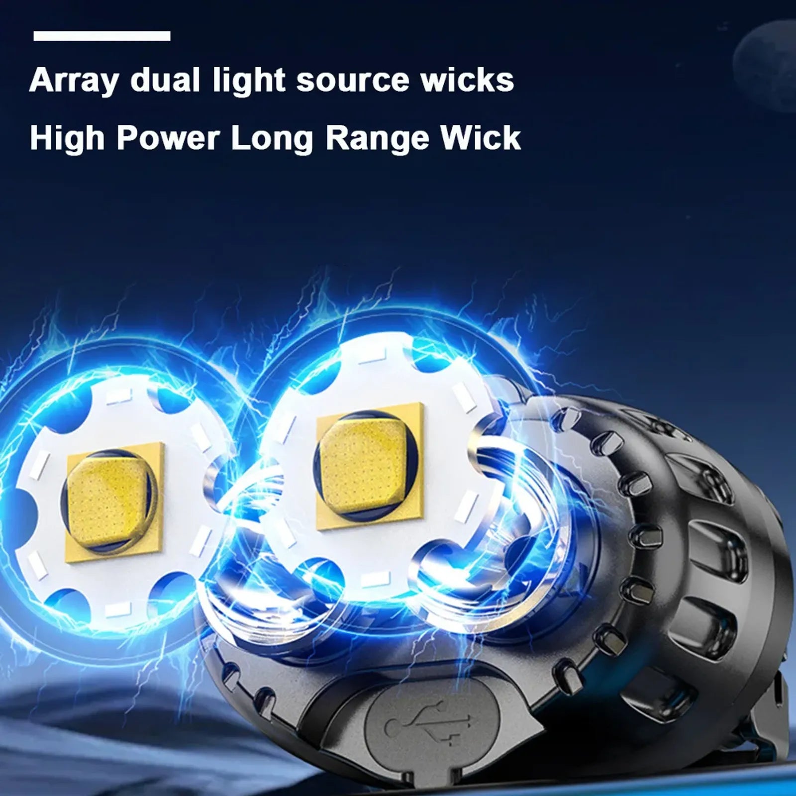 Powerful Waterproof LED Headlamp for Outdoor Activities