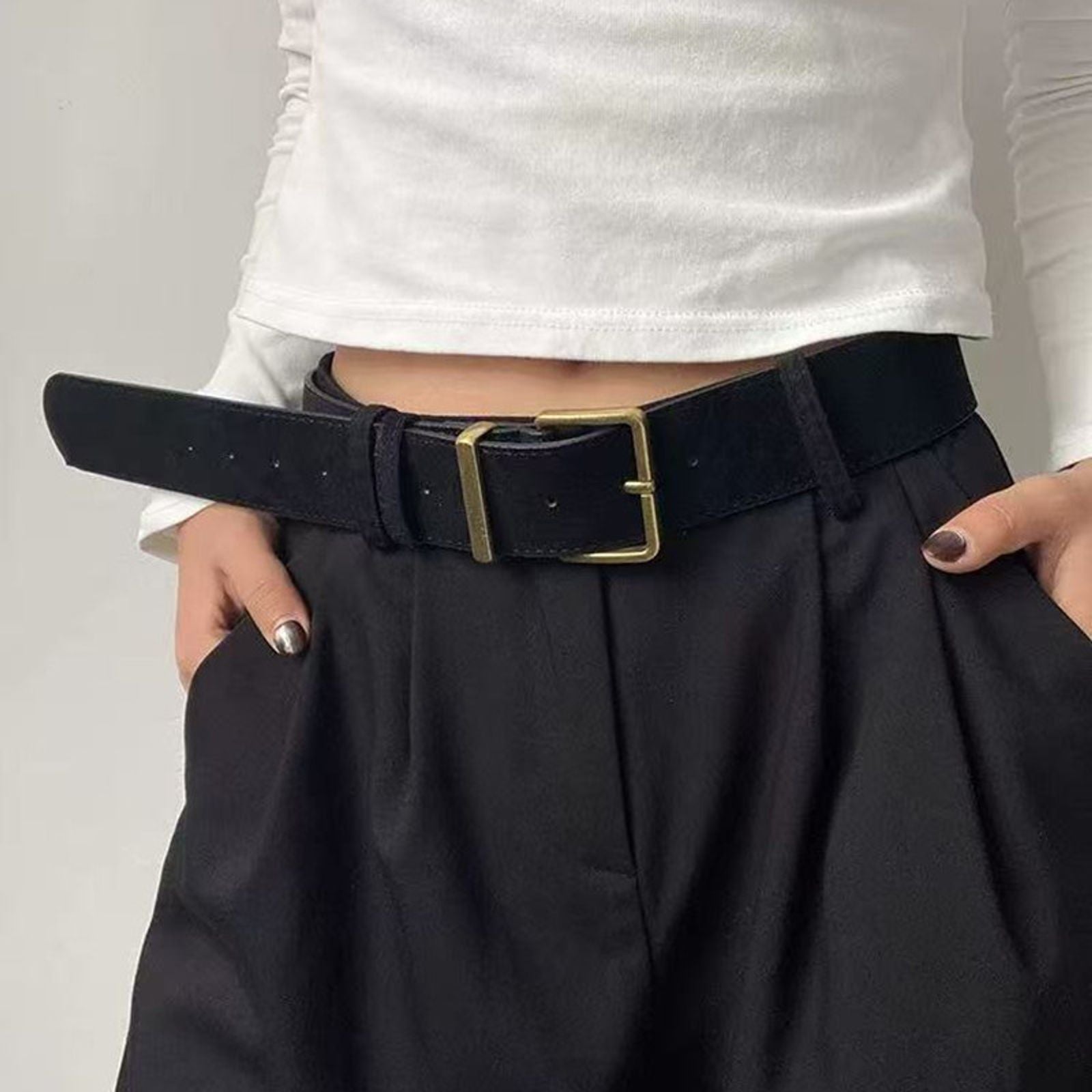 Versatile American-Style Retro Women's Belt