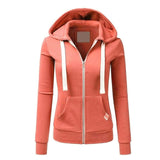 2024 Women's Casual Long Sleeve Hooded Sweatshirt